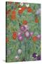 Flower Garden, 1905-07 (Detail)-Gustav Klimt-Stretched Canvas