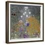 Flower Garden, 1905-07-Gustav Klimt-Framed Giclee Print