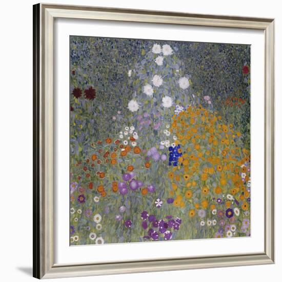 Flower Garden, 1905-07-Gustav Klimt-Framed Giclee Print