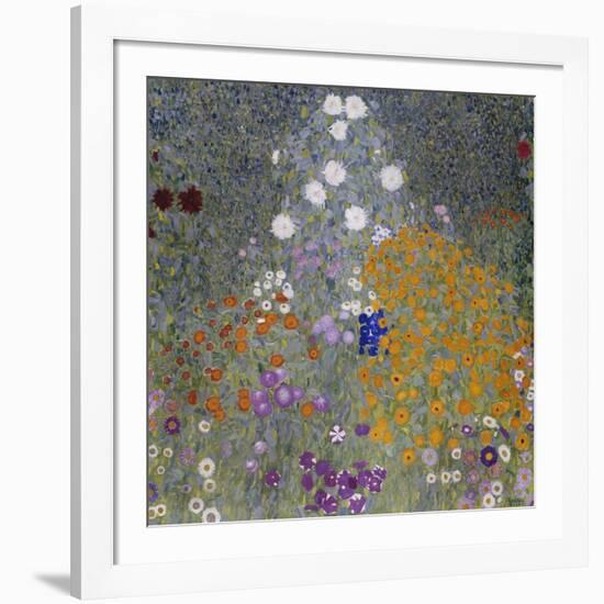 Flower Garden, 1905-07-Gustav Klimt-Framed Giclee Print