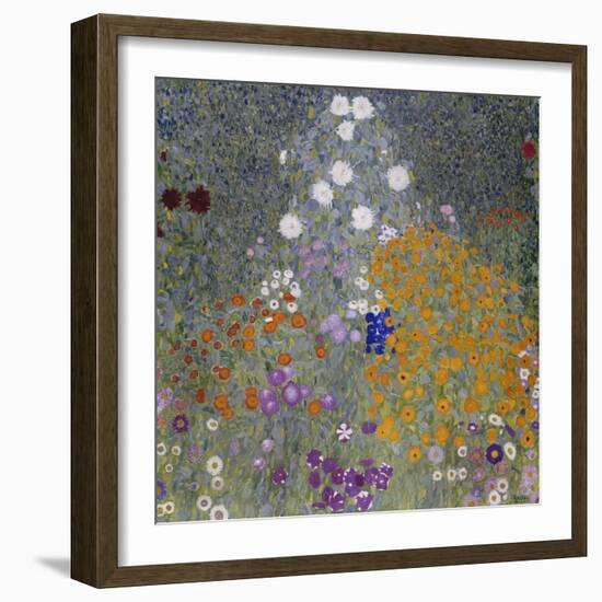 Flower Garden, 1905-07-Gustav Klimt-Framed Giclee Print