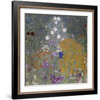 Flower Garden, 1905-07-Gustav Klimt-Framed Giclee Print