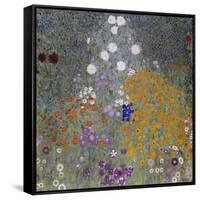 Flower Garden, 1905-07-Gustav Klimt-Framed Stretched Canvas