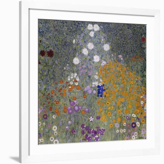 Flower Garden, 1905-07-Gustav Klimt-Framed Giclee Print