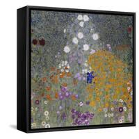 Flower Garden, 1905-07-Gustav Klimt-Framed Stretched Canvas