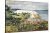 Flower Garden and Bungalow, Bermuda, 1899-Winslow Homer-Stretched Canvas