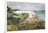 Flower Garden and Bungalow, Bermuda, 1899-Winslow Homer-Framed Giclee Print