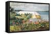 Flower Garden and Bungalow, Bermuda, 1899-Winslow Homer-Framed Stretched Canvas