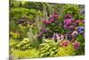 Flower garden, Cannon Beach, Oregon-Adam Jones-Mounted Photographic Print
