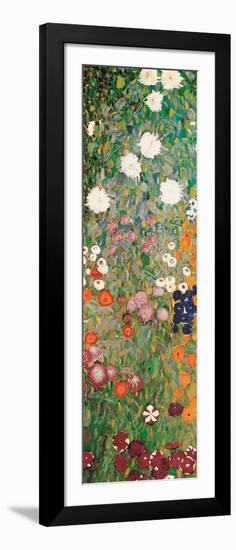 Flower Garden (detail)-Gustav Klimt-Framed Art Print