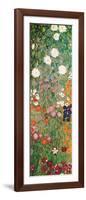 Flower Garden (detail)-Gustav Klimt-Framed Art Print