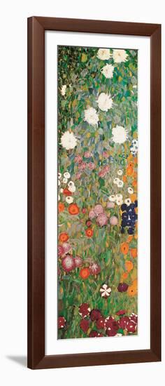 Flower Garden (detail)-Gustav Klimt-Framed Art Print