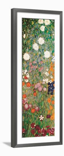 Flower Garden (detail)-Gustav Klimt-Framed Art Print