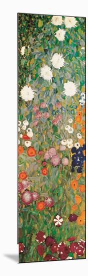 Flower Garden (detail)-Gustav Klimt-Mounted Art Print