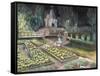 Flower Garden, Holland Park-Mary Kuper-Framed Stretched Canvas