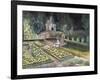 Flower Garden, Holland Park-Mary Kuper-Framed Giclee Print