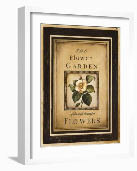 Flower Garden I-Kimberly Poloson-Framed Art Print