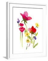 Flower Garden II-Sandra Jacobs-Framed Giclee Print