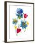 Flower Garden III-Sandra Jacobs-Framed Giclee Print