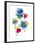 Flower Garden III-Sandra Jacobs-Framed Giclee Print