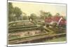 Flower Garden, Mt. Vernon, Virginia-null-Mounted Art Print