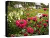 Flower Garden, Oakland House Seaside Resort, Brooksville-Jerry & Marcy Monkman-Stretched Canvas