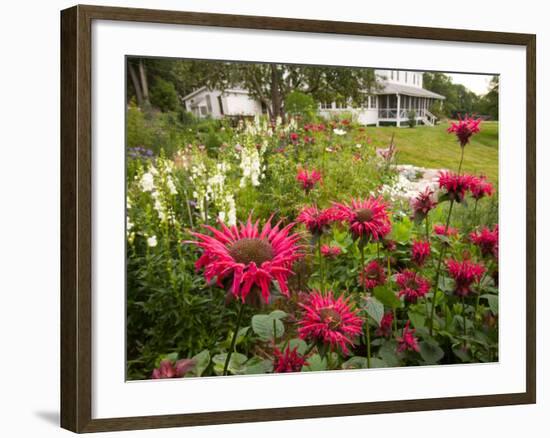 Flower Garden, Oakland House Seaside Resort, Brooksville-Jerry & Marcy Monkman-Framed Photographic Print