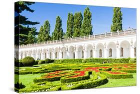 Flower Garden of Kromeriz Palace, Czech Republic-phbcz-Stretched Canvas