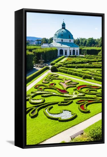 Flower Garden of Kromeriz Palace, Czech Republic-phbcz-Framed Stretched Canvas