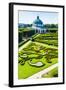 Flower Garden of Kromeriz Palace, Czech Republic-phbcz-Framed Photographic Print