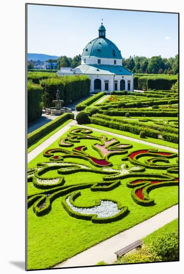 Flower Garden of Kromeriz Palace, Czech Republic-phbcz-Mounted Photographic Print