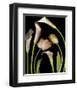 Flower Garden Tulips & Callas-null-Framed Art Print