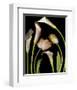 Flower Garden Tulips & Callas-null-Framed Art Print