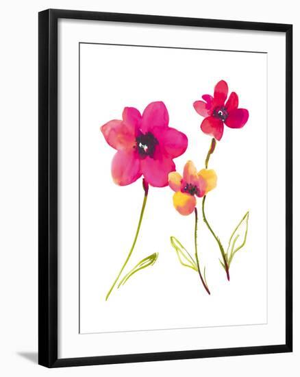 Flower Garden VI-Sandra Jacobs-Framed Giclee Print