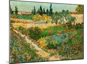 Flower Garden-Vincent van Gogh-Mounted Art Print