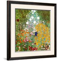 Flower Garden-Gustav Klimt-Framed Art Print