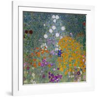 Flower Garden-Gustav Klimt-Framed Giclee Print