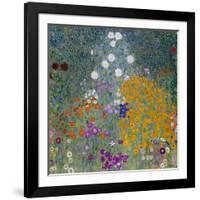 Flower Garden-Gustav Klimt-Framed Giclee Print