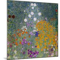 Flower Garden-Gustav Klimt-Mounted Giclee Print