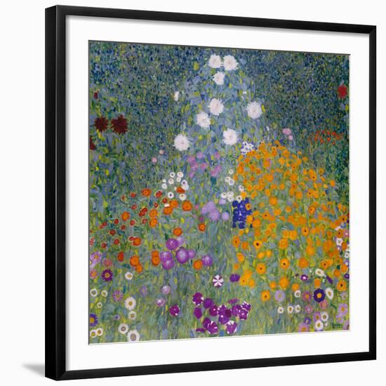 Flower Garden-Gustav Klimt-Framed Photographic Print