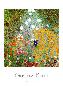 Flower Garden-Gustav Klimt-Framed Art Print