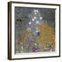 Flower Garden-Gustav Klimt-Framed Giclee Print