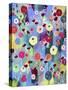 Flower Garden-Vicki McArdle Art-Stretched Canvas