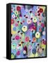 Flower Garden-Vicki McArdle Art-Framed Stretched Canvas