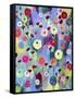 Flower Garden-Vicki McArdle Art-Framed Stretched Canvas