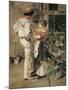 Flower Girl, 1888-Ettore Tito-Mounted Giclee Print