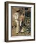 Flower Girl, 1888-Ettore Tito-Framed Giclee Print