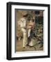 Flower Girl, 1888-Ettore Tito-Framed Giclee Print