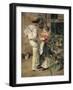 Flower Girl, 1888-Ettore Tito-Framed Giclee Print