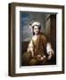 Flower Girl, C1800-C1899-Bartolomé Esteban Murillo-Framed Giclee Print